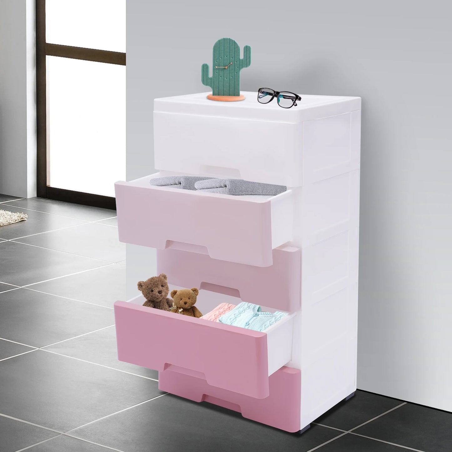 5-layer Clothes Cabinet Drawers Storage Organizer