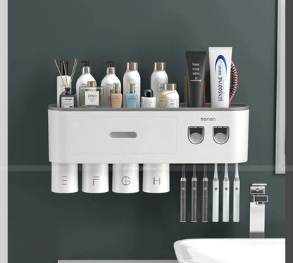 Automatic Toothpaste Squeezer Storage Rack