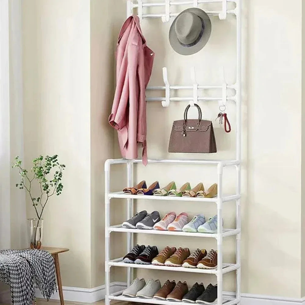 Multi-Layer Floor-Standing Living Room Organizer