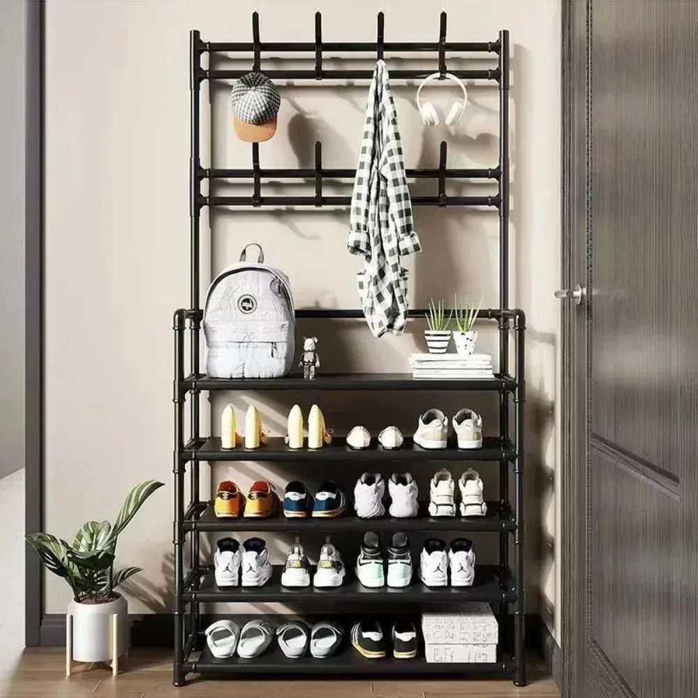 Multi-Layer Floor-Standing Living Room Organizer