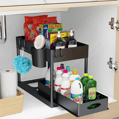 2 Tier Under Sink Organizer