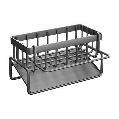 Kitchen Stainless Steel Sink Drain Shelf Organizer